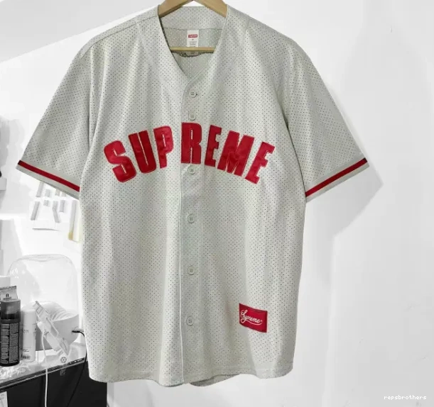 short BASEBALL ULTRASUDE baseball MESH mesh JERSEY suede sleeved 24SS 0729